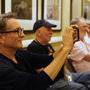 Mike Eley, BSC, Nigel Walters, BSC, et Ron Johansson, ACS - Photo Richard Andry 