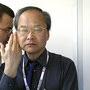 Christophe Zimmerlin et Monsieur Kishimoto échangeant quelque secret sur l'espace CST - (photo Jean-Michel Humeau) 