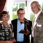 Guillaume Schiffman, entre Sue Gibson et Billy Williams - Photo Richard Blanshard 
