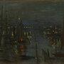 Claude Monet, "Le Port du Havre, effet de nuit", 1873 - Collection particulière 