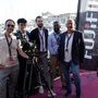 L'équipe Fujifilm-Fujinon - De g. à d. : Christophe Eisenhuth, Jules Azelie, Victor Lepeltier, Didier Boulon, Gilles Ginestet - Photo (…) 