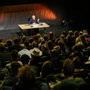 Pendant la Master Class "Bonne nuit" de Philippe Rousselot - Photo Witek Szydłowski / Camerimage 