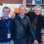 Kees van Oostrum rend visite à l'AFC, en janvier 2017 - De g. à d. : Jean-Noël Ferragut, Kees van Oostrum et Pierre-William Glenn - Photo (...) 