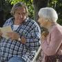 Gérard Depardieu et Gisèle Casadesus - Photo Nathalie Eno 