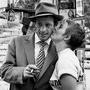 Jean-Paul Belmondo et Jean Seberg, 1959, "A bout de souffle", de Jean-Luc Godard - Photo Raymond Cauchetier 