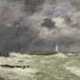 Eugène Boudin, "Coup de vent devant Frascati, Le Havre", 1896 