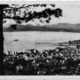 Cannes dans les années 1950 - Vue sur la ville et le golfe de la Napoule 