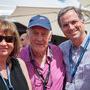 Rémy Julienne, entouré de Françoise Ravaux-Kirkpatrick et Peter S. Kirkpatrick, à Cannes en 2016 - Françoise et Peter Kirkpatrick sont les (…) 