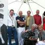 Dominique Rouchon-Picariello, Jacques Durand, Philippe Parain, Jean-Yves Le Poulain, Pierre-William Glenn, Edith Bertrand et Linda - Photo JN (…) 