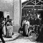 Un photogramme de "La Sortie de l'Usine Lumière à Lyon" 
