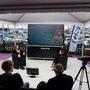 CanneS Technique avec Valérie Valero, ADC, et Alexia de Mari sur le Pavillon de la CST - Photo Jean-Noël Ferragut 
