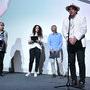 Suki Medenchevich et les membres du jury - De g. à d. : Wim Vanacker, Sonja Prosenc, Dimo Popov et Suki Medenchevich - Photo Manaki Brothers 