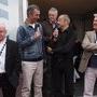 Denis Rouden est invité à rejoindre la présentation - Photo JJ Bouhon - AFC 