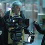Avec Costa-Gavras sur le tournage du "Capital", en 2012 