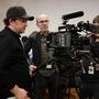 Markus Dürr, au centre, présente l'Arri Amira - Photo Jean-Noël Ferragut 