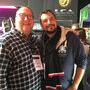 Nick Shapley et Maxime Leflon sur le stand LCA - Photo Richard Andry 