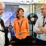 Jean-Yves Le Poulain, Severine Serrano et Vincent Lowy - Photo Alain Curvelier 