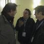 Eric Guichard et Jean-Noël Ferragut, "âmes AFC" du Micro Salon, conversent avec Allain Vincent, magicien "fée électricité" (...) 