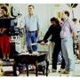 Sur le tournage des "Liaisons dangereuses", en 1988 - De g. à d. : Penny Eyles, Myriam Touzé, Mike Fox, Bernard Brégier et Bernard Seitz - (...) 