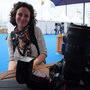 Pauline Maillet et ses appareils Nikon - Photo Jean-Noël Ferragut 