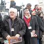 Bernard Château and Alain Fillon, a good friend, are in the spotlight - Photo by Jean-Noël Ferragut 