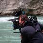 Pascal Auffray sur le tournage de "Verdon secret 3D" - Photo Fanny Marty 