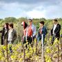 Elsa Zylberstein, Valérie Karsenti, Stéfi Celma, Eric Elmosnino,Marie-Julie Baup, François-Xavier Demaison, Sylvie Testud, sur le tournage de (…) 