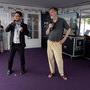 Baptiste Heynemann et Laurent Tesseyre lors de la présentation de Décor et Costumes, nouveau département de la CST - Photo Jean-Noël (...) 