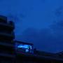 Solitude sur un balcon de la Croisette - Photo Eric Vaucher 