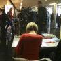 Le stand Bogard, vu en arrière plan depuis celui de l'annuaire Moteur - Photo AFC Nelly Florès 