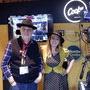 Carey Duffy et Catherine Crawley sur le stand Cooke - Photo Jean-Noël Ferragut 