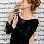 Haley Bennett et son prix - Photo Witek Szydłowski / Camerimage 