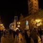 La ville de Toruń de nuit après la cérémonie de clôture - Photo Katarzyna Średnicka 