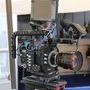 La caméra Sony F55 "panavisée" équipée d'une optique Panavision - Photo François Cana 