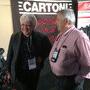 Jean-Yves Le Poulain et Jacques Lipkau Goyard sur le stand Cartoni - Photo Richard Andry 