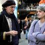 Jean-Pierre Beauviala et Agnès Godard en pleine discussion - Photo Nelly Florès pour l'AFC 