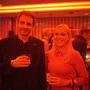 Luc Bara et Nela Pertl pendant la fête Technicolor - Photo AFC 