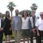 Eric Vaucher, Maguy Fournereau, Thierry Beaumel, Francine Lévy, Jean-Noël Ferragut et Alain Rémond, membres du jury du Prix Vulcain - Photo M Tulloch 