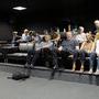 Autour de Patrick Leplat, une partie de l'équipe de Panavision - Photo Anne-Angèle Bertoli 