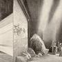 Projection de la "Chevauchée des Walkyries" sur la toile de fond de la scène, procédé Eugène Frey, au Théâtre de Monte‐Carlo (côté jardin) - (...) 
