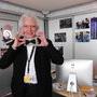 Jean-Yves Le Poulain peu avant l'hommage à Peter Suschitzky - Photo Jean-Noël Ferragut 