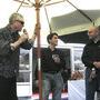 Pierre-William Glenn, Guilhem Krier et André Meterian - lors du Rendez-vous de la CST Photo Jean-Noël Ferragut 