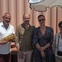 L'équipe Leitz à Cannes - De g. à d. : Tommaso Vergallo, Rainer Hercher, Laura Kaufmann et Ariane Damain Vergallo - Photo Jean-Noël Ferragut 
