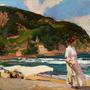 Joaquín Sorolla, "María à Zarautz", 1910 - Collection particulière - Photo Fernando Maquieira 2019 