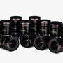 The set of 12 Leitz Prime focal lengths 