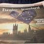 L'"Evening Standard" titre sur le Brexit - Photo Richard Andry 