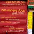 "Nos années docs", Documentaire Sur Grand Ecran fête ses 15 ans Au MK2 Beaubourg, du 16 au 23 octobre 2007
