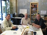 Les 6 et 7 août, le Bureau d'Imago rend visite à l'AFC par Andreas Fischer-Hansen, DFF, Tony Costa, AIP, Paul-René Roestad, FNF