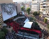 Point de vue inédit sur le Festival de Cannes ou le vol d'une caméra au dessus des palmiers...