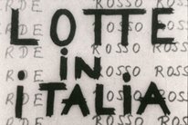 affiche Luttes en Italie